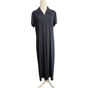 David Benjamin Vintage Women's Size 18 Navy Maxi Dress